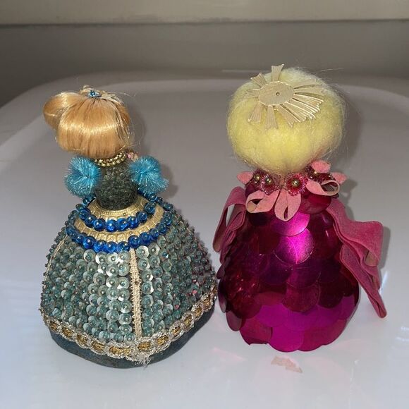 Two vintage kitschy dolls made from kits - Picture 5 of 9